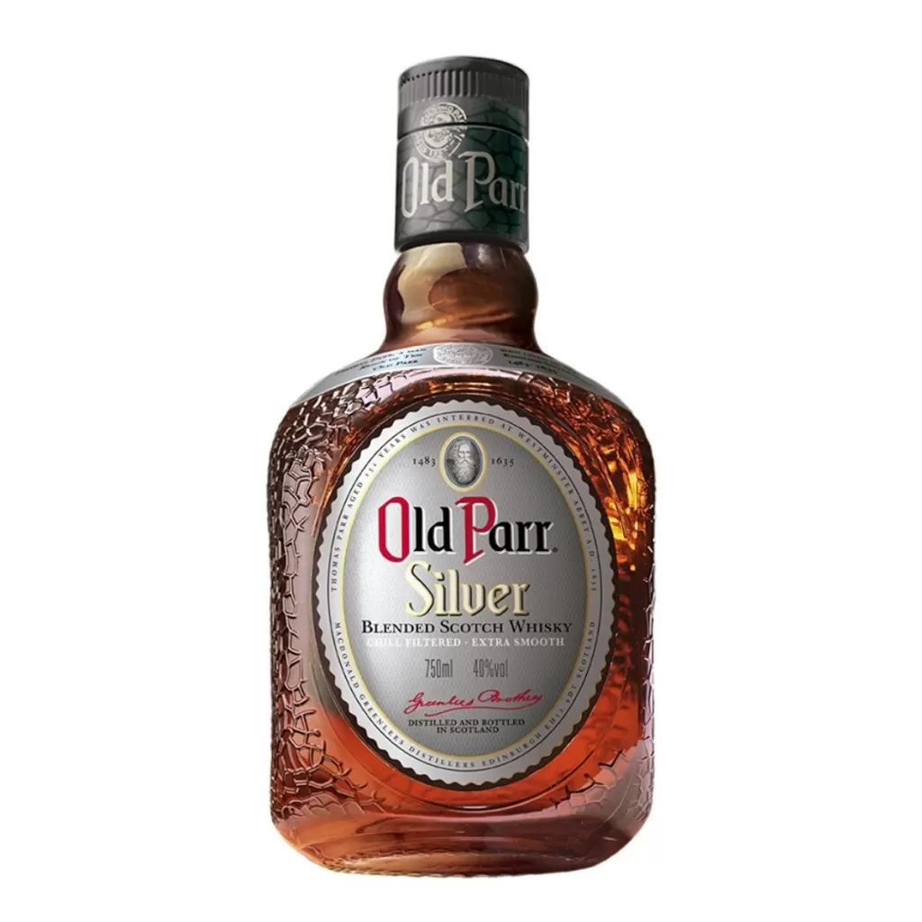 WKY. Old Parr Silver 750ml.